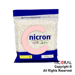 PORCELANA FRIA NICRON COLOR COLOR PIEL X 250 GR x 1